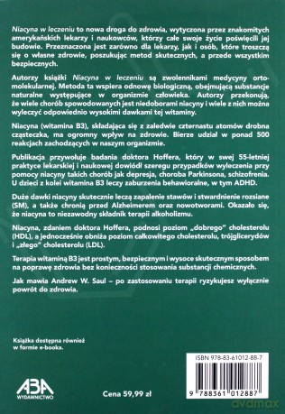 Niacyna w leczeniu - Abram Hoffer [KSIĄŻKA]