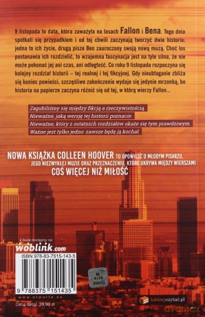November 9 - Colleen Hoover [KSIĄŻKA]