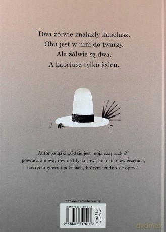 O kapelusz - Jon Klassen (twarda) [KSIĄŻKA]