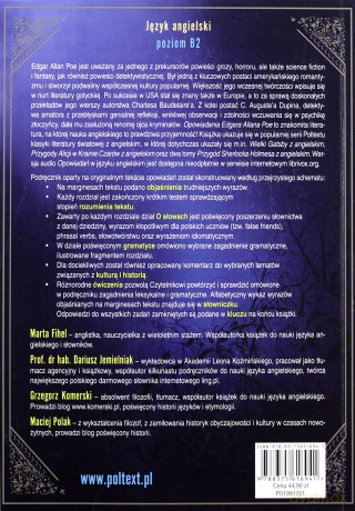 Opowiadania Edgara Allana Poe. Z angielskim groza horror i fantasy czyli jak miło i przyjemnie - Edgar Allan Poe [KSIĄŻKA]