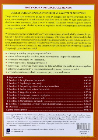 Pełną parą. Inspiruj, motywuj i wydobywaj z ludzi to, co w nich najlepsze - Brian Tracy [AUDIOBOOK]