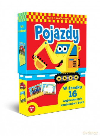 Pojazdy karty z szablonami (twarda) [KSIĄŻKA]