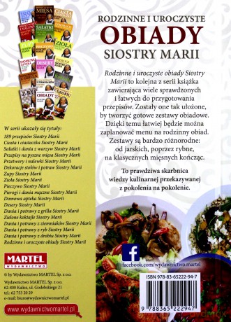 Rodzinne i uroczyste obiady siostry Marii - Maria Goretti (twarda) [KSIĄŻKA]
