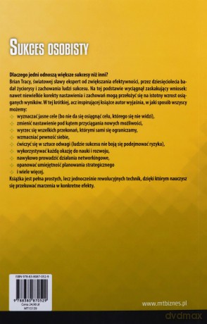 Sukces osobisty. Biblioteka sukcesu Briana Tracy - Brian Tracy [KSIĄŻKA]