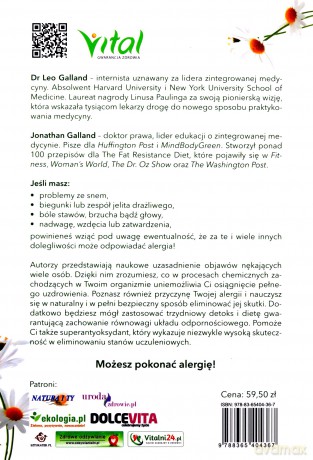 Wylecz alergię, odkryj zaskakującą ukrytą prawdę dlaczego chorujesz i czujesz się źle - Leo Galland [KSIĄŻKA]