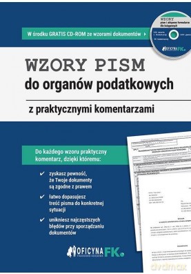 Wzory pism do organów podatkowych z praktycznymi komentarzami [KSIĄŻKA]
