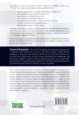 Zakupy w przedsiębiorstwie. Negocjacje, procedury i umowy z dostawcami - Wojciech Budzyński [KSIĄŻKA]