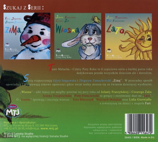 Teatr malucha - Cztery pory roku - Jesień [CD]