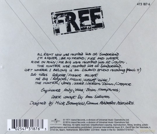 Free: Free Live! [CD]