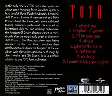 Toto: Live At Montreux 1991 [CD]