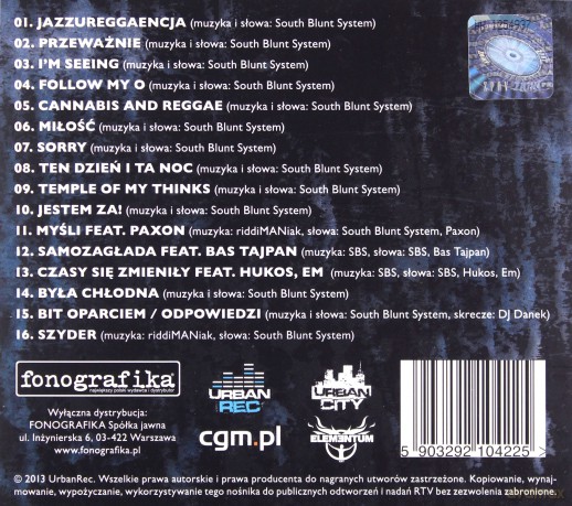 South Blunt System: I'm Seeing [CD]