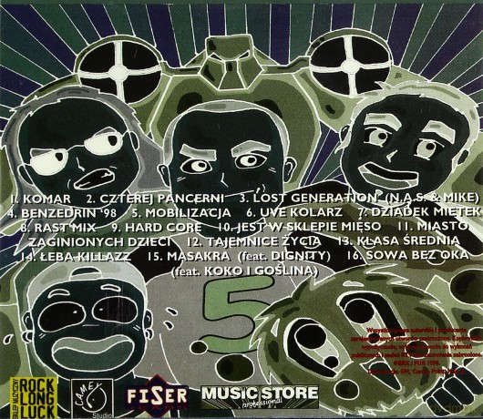 Nagły Atak Spawacza: Ninja Comanndo 5 [CD]