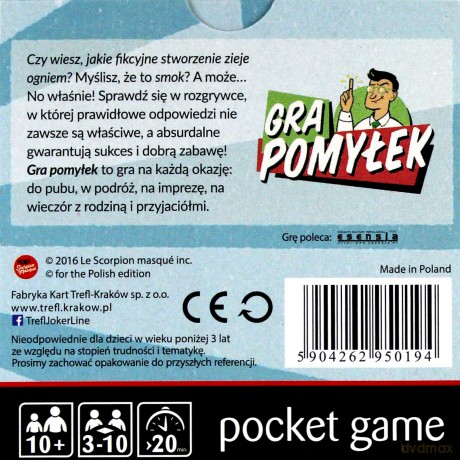 Gra Pomyłek [KARTY]