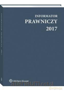 Kalendarz 2017 Informator Prawniczy A4 szary [KSIĄŻKA]