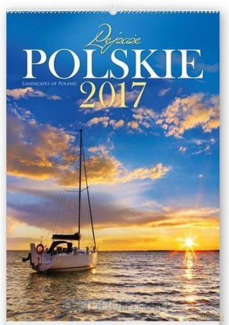 Kalendarz 2017 Ścienny Reklam. Pejzaże polskie [KALENDARZ]