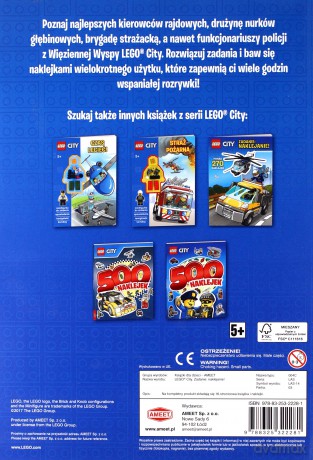 LEGO City. Zadanie: naklejanie! [KSIĄŻKA]