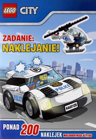 LEGO City. Zadanie: naklejanie! [KSIĄŻKA]