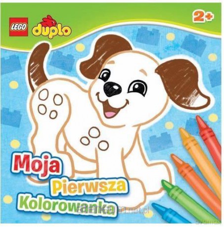 Moja pierwsza kolorowanka. Lego Duplo [KSIĄŻKA]