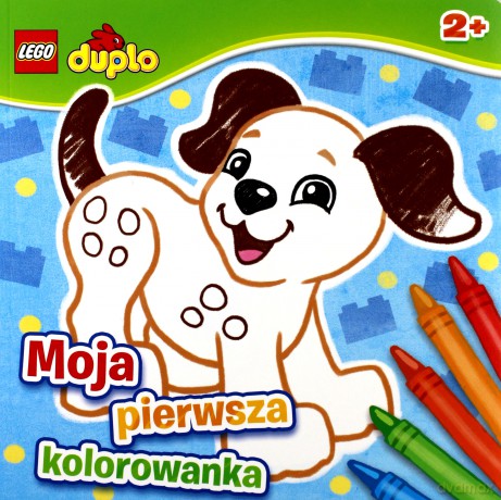 Moja pierwsza kolorowanka. Lego Duplo [KSIĄŻKA]