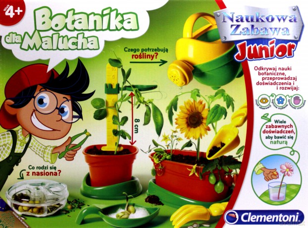 CLEMENTONI Naukowa zabawa Junior. Botanika dla Malucha
