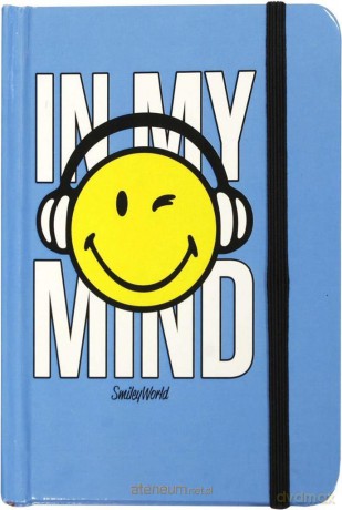Notes A6 na gumkę Smiley