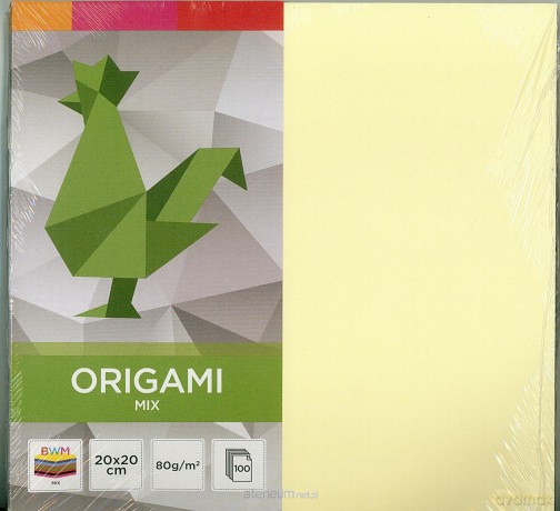 Origami 20x20 cm MIX x 100K