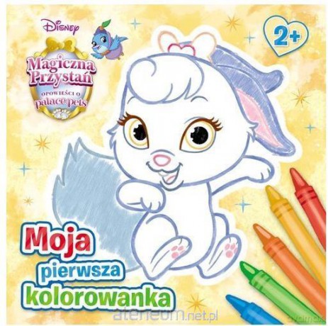 Palace Pets Magiczna przystań Moja pierwsza kolorowanka [KSIĄŻKA]