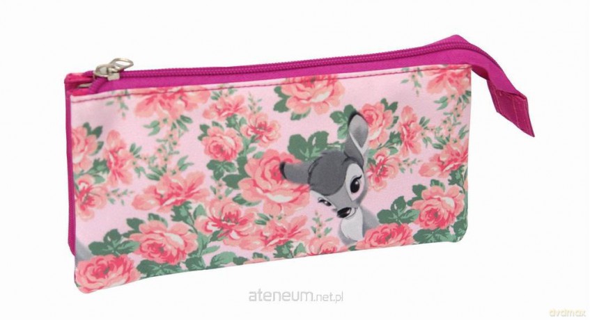 Piórnik dziewczęcy Flowers Bambi