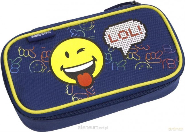 Piórnik z organizerem Smiley 1