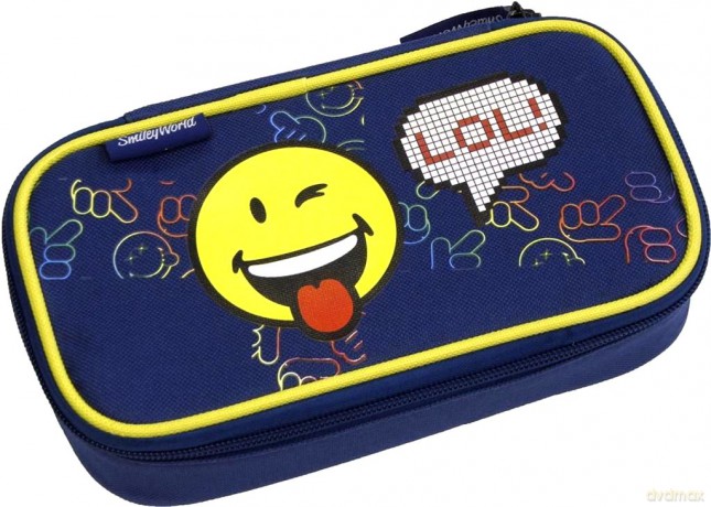 Piórnik z organizerem Smiley 1