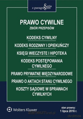 Prawo cywilne. Zbiór przepisów [KSIĄŻKA]