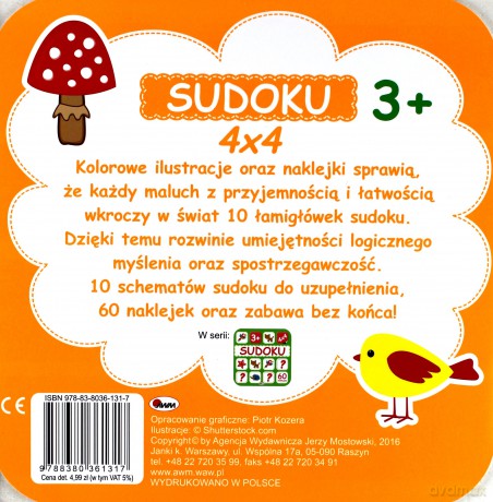 Sudoku 2 - Piotr Kozera [KSIĄŻKA]