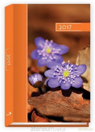 Terminarz 2017 B6 kolor - kwiatki [KALENDARZ]