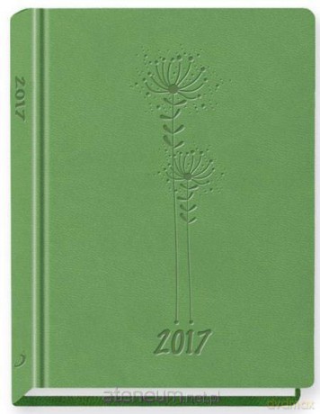 Terminarz 2017 B7 Print - zielony [KALENDARZ]