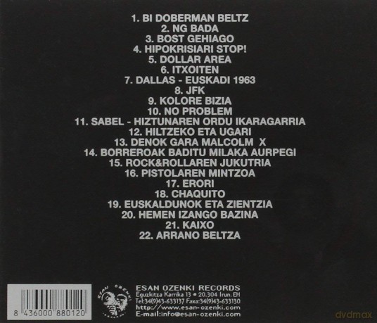 Negu Gorriak: Borreroak Baditu Milaka Aurpegi [CD]