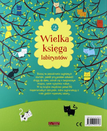 Wielka księga labiryntów 2 - Phil Clarke [KSIĄŻKA]