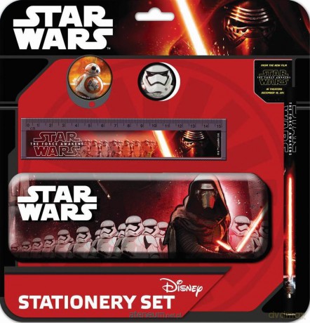 Zestaw szkolny 5 elementów Star Wars (Gwiezdne Wojny)