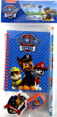Zestaw z notesem Psi Patrol