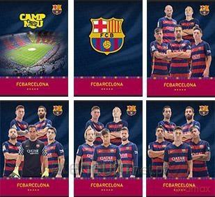 Zeszyt A5/54K linia FC Barcelona (10 szt)