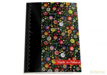 Zeszyt A5/60K linia UV Folk (10 szt)
