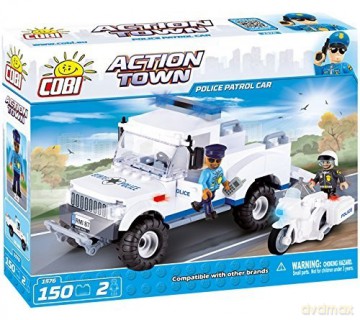 Action Town Policyjny samochód patrolowy [KLOCKI]