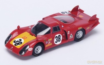 Alfa Romeo 33/2 #38 C. Facetti/S. Dini 5th Le Mans 1968