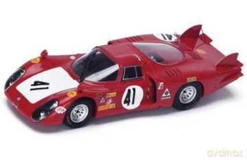 Alfa Romeo 33/2 #41 G. Baghetti/N. Vaccarella Le Mans 1968