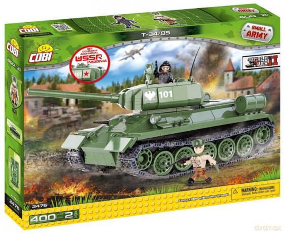 Armia Czołg T34/85 [KLOCKI]