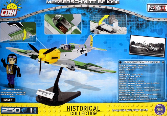 Armia Messerschmitt BF 109E [KLOCKI]