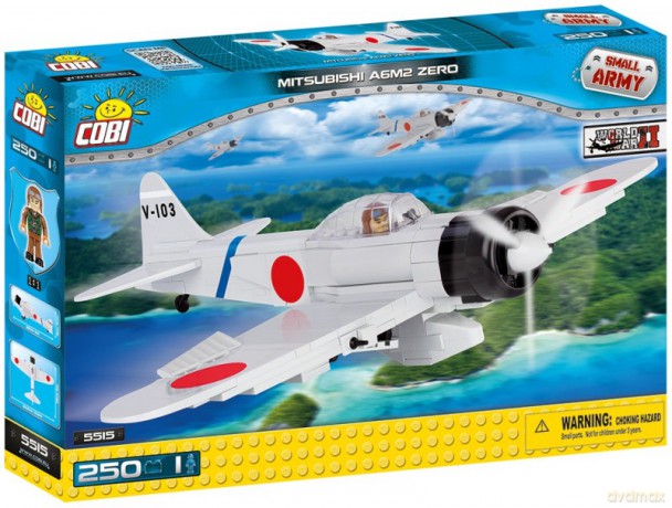 Armia Mitsubishi A6M2 Zero - myśliwiec japoński [KLOCKI]