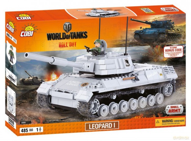 Armia World of Tanks Leopard I [KLOCKI]