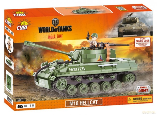 Armia World of Tanks M18 Hellcat [KLOCKI]