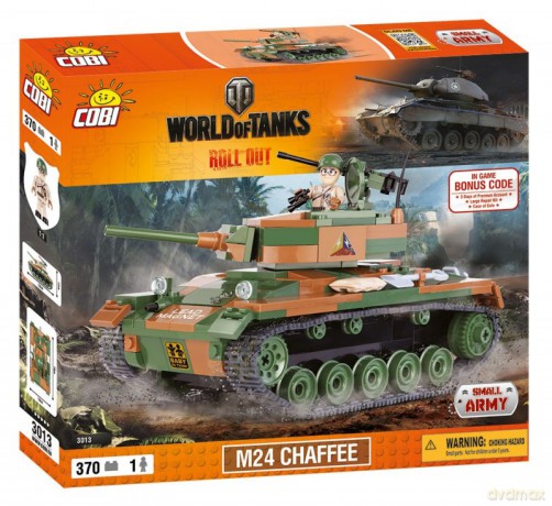 Armia World of Tanks M24 Chaffee 370 el. [KLOCKI]