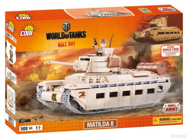 Armia World of Tanks Matilda II [KLOCKI]